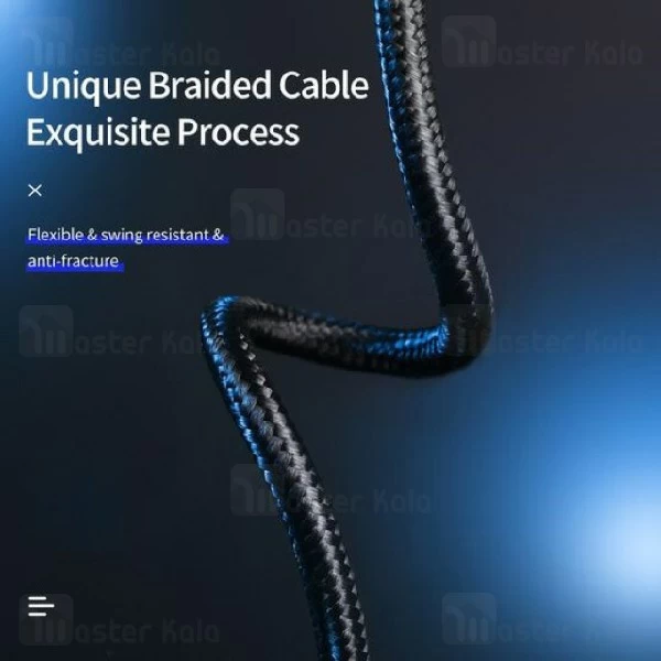 کابل لایتنینگ راک Rock AutoBot RCB0706 A2 Lightning Cable دارای MFI