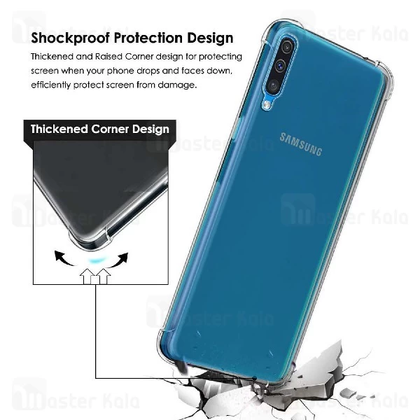 قاب ژله ای ضد ضربه سامسونگ Samsung Galaxy A20 / A30 Smtt ShockProof AirBag