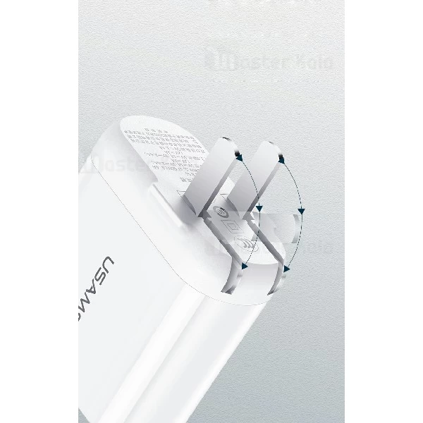 شارژر دیواری یوسمز Usams CC065 T12 PD QC3.0 USB Charger توان 3 آمپر