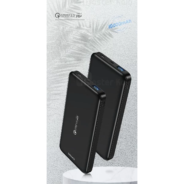 پاوربانک 10000 یوسمز Usams CD92 PD Fast Charge Power Bank فست شارژ QC3.0