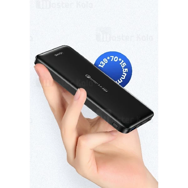 پاوربانک 10000 یوسمز Usams CD92 PD Fast Charge Power Bank فست شارژ QC3.0