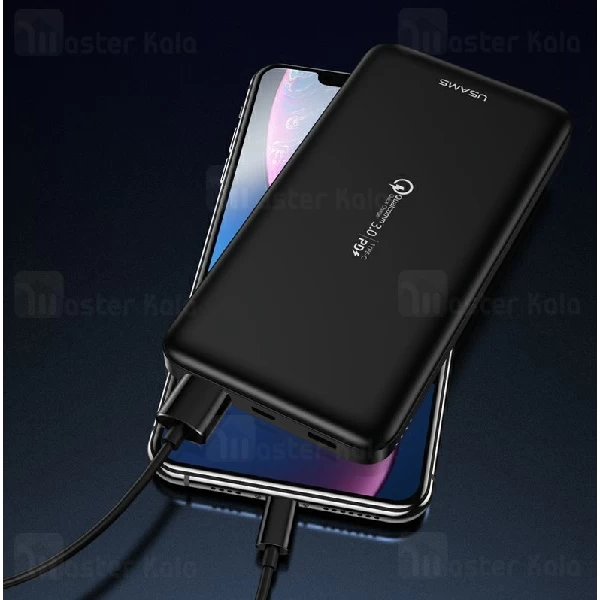 پاوربانک 10000 یوسمز Usams CD92 PD Fast Charge Power Bank فست شارژ QC3.0