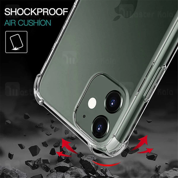 قاب ژله ای ضد ضربه آیفون Apple iPhone 11 Smtt ShockProof AirBag