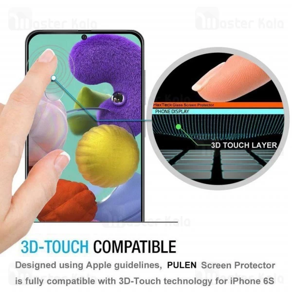 محافظ صفحه نانو سرامیک تمام صفحه و تمام چسب سامسونگ Samsung Galaxy A51 / A515 Glass
