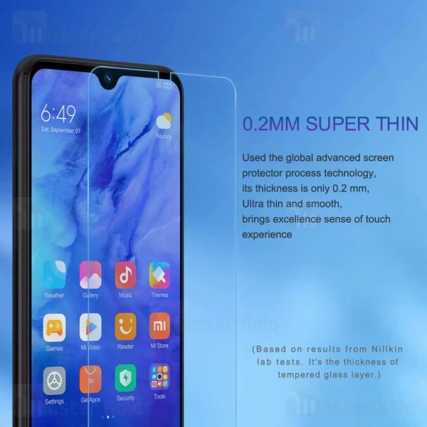 گلس نیلکین Xiaomi Redmi Note 8T Nillkin H+ Pro Glass Screen Protector