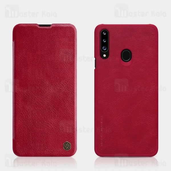 کیف چرمی Samsung Galaxy A20s / A207 Nillkin Qin Leather Case