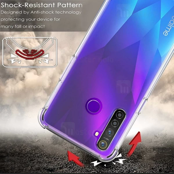 قاب ژله ای ضد ضربه Xiaomi Redmi Note 8T Smtt ShockProof AirBag