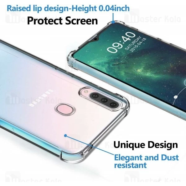 قاب ژله ای ضد ضربه سامسونگ Samsung Galaxy A20s Smtt ShockProof AirBag