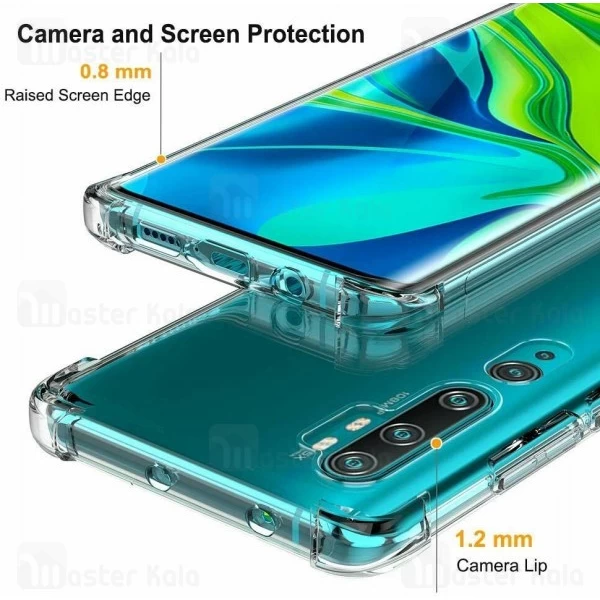 قاب ژله ای ضد ضربه Xiaomi Mi CC9 Pro / Note 10 / Note 10 Pro Smtt ShockProof AirBag