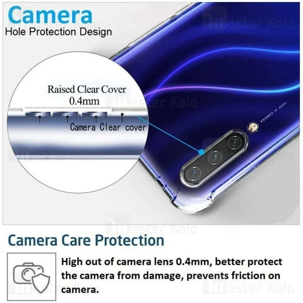 قاب ژله ای ضد ضربه Xiaomi Mi 9 Lite / Mi CC9 Smtt ShockProof AirBag