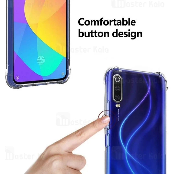 قاب ژله ای ضد ضربه Xiaomi Mi 9 Lite / Mi CC9 Smtt ShockProof AirBag