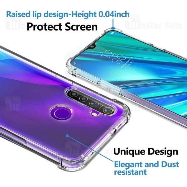 قاب ژله ای ضد ضربه Xiaomi Redmi Note 8T Smtt ShockProof AirBag