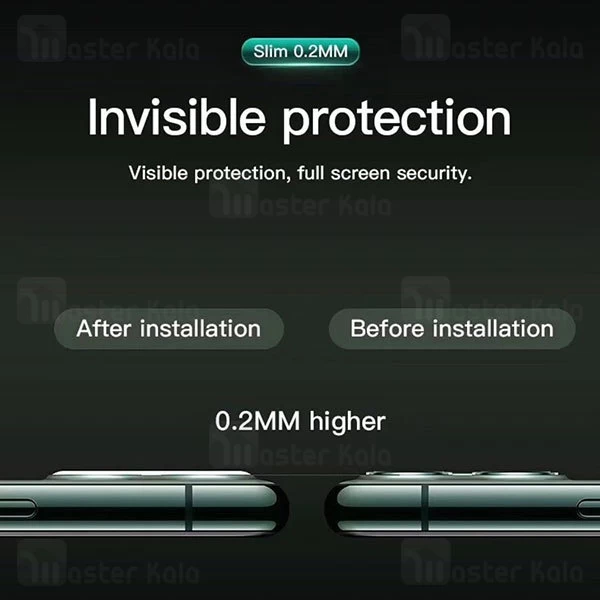 محافظ لنز دوربین آیفون TOTU Apple iPhone 11 Pro / 11 Pro Max HD Lens Protector