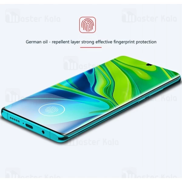 گلس تمام صفحه UV Nano Glass Xiaomi Mi CC9 Pro / Mi Note 10 / Pro