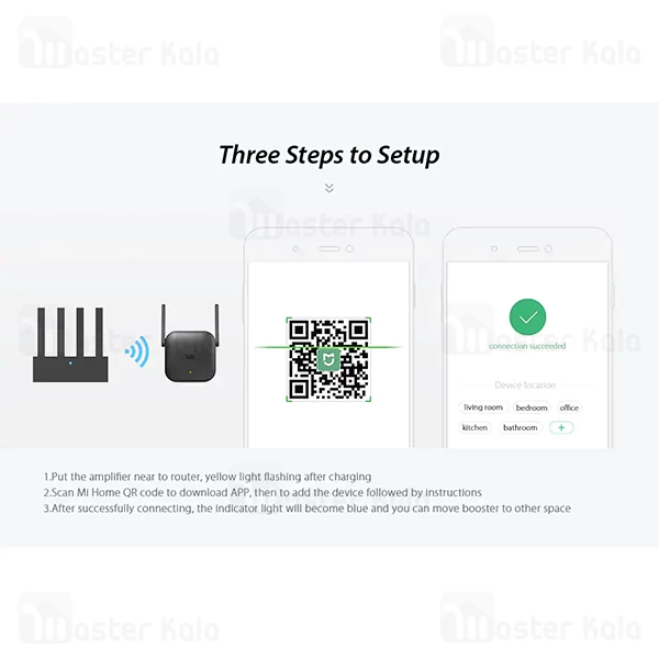 تقویت کننده آنتن وای فای شیائومی Xiaomi Mi Wi Fi Repeater Pro R03