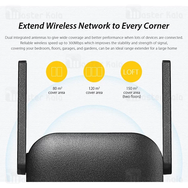 تقویت کننده آنتن وای فای شیائومی Xiaomi Mi Wi Fi Repeater Pro R03