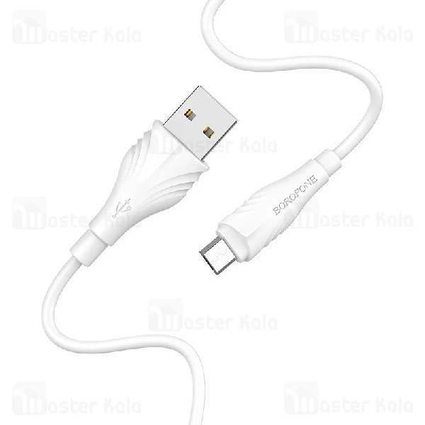 کابل میکرو یو اس بی بروفون Borofone BX18 Cable توان 2 آمپر و طول 2 متر