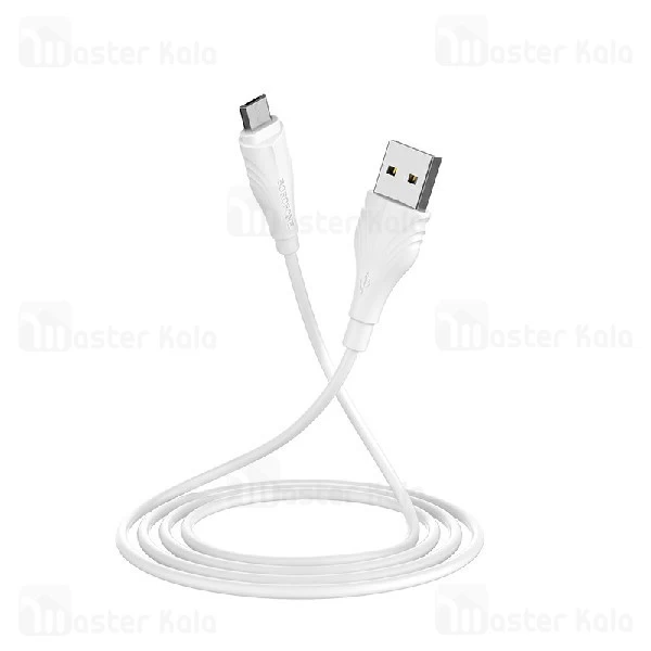 کابل میکرو یو اس بی بروفون Borofone BX18 Cable توان 2 آمپر و طول 2 متر