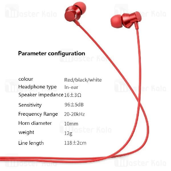 هندزفری سیمی لنوو Lenovo HF130 Metal Earphone