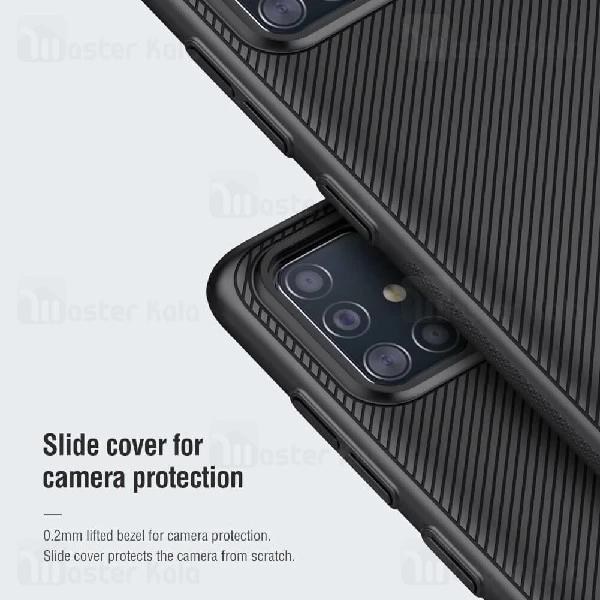 قاب محافظ نیلکین سامسونگ Samsung Galaxy A71 Nillkin CamShield Case دارای محافظ دوربین