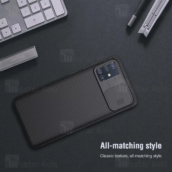 قاب محافظ نیلکین سامسونگ Samsung Galaxy A71 Nillkin CamShield Case دارای محافظ دوربین