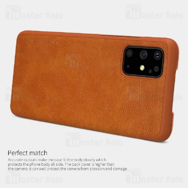 کیف چرمی نیلکین سامسونگ Samsung Galaxy S20 Plus Nillkin Qin Leather Case