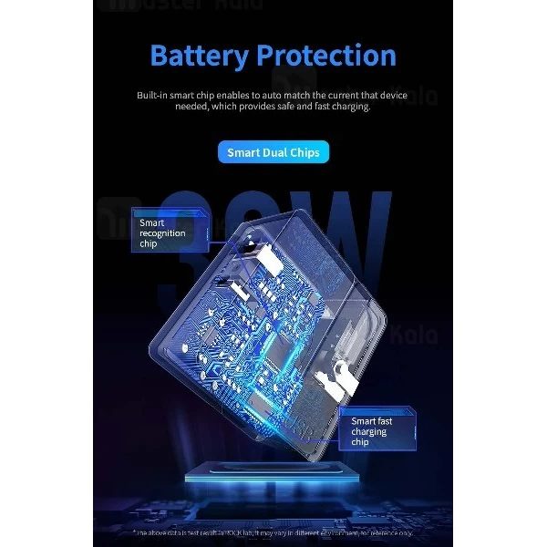 شارژر دیواری راک Rock RWC-0443 Sugar PD QC4.0 Charger 30W توان 5 آمپر