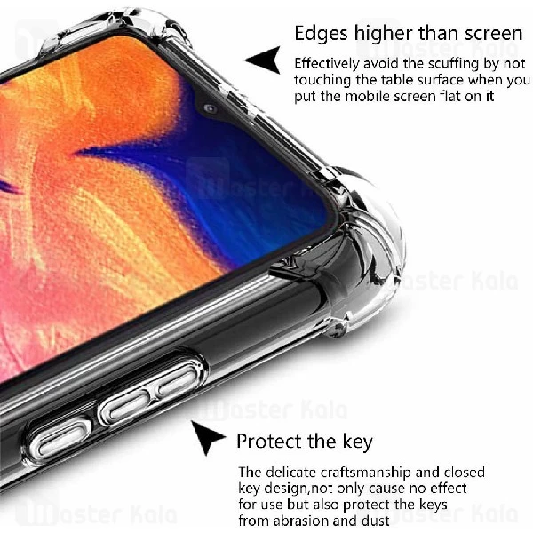 قاب ژله ای ضد ضربه سامسونگ Samsung Galaxy A10 Smtt ShockProof AirBag