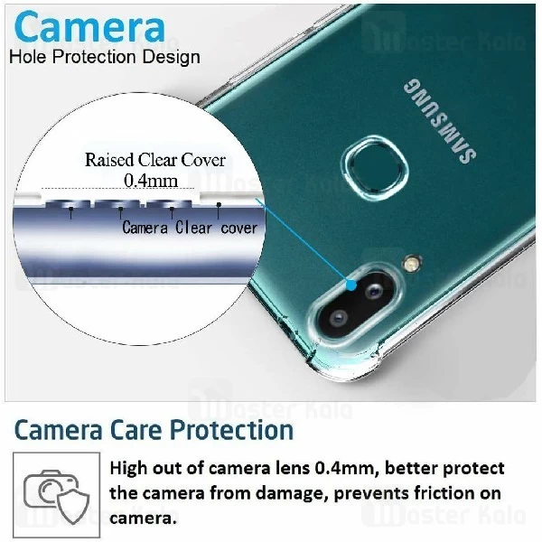 قاب ژله ای ضد ضربه سامسونگ Samsung Galaxy A10s Smtt ShockProof AirBag