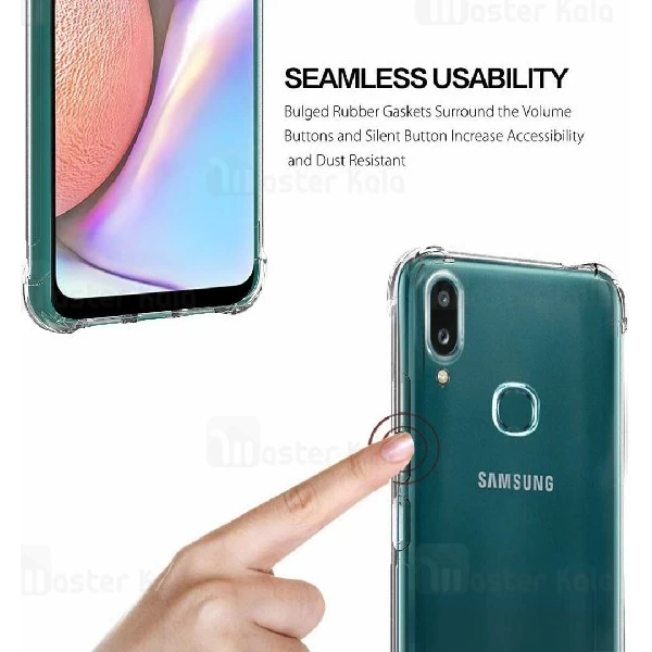 قاب ژله ای ضد ضربه سامسونگ Samsung Galaxy A10s Smtt ShockProof AirBag
