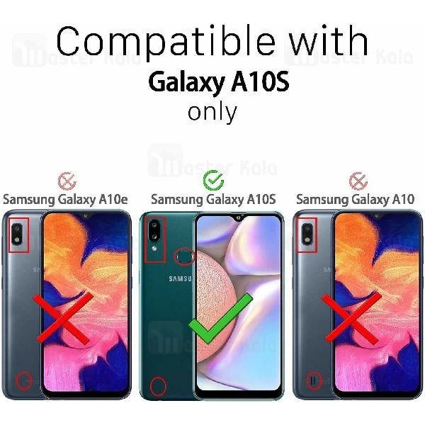 قاب ژله ای ضد ضربه سامسونگ Samsung Galaxy A10s Smtt ShockProof AirBag