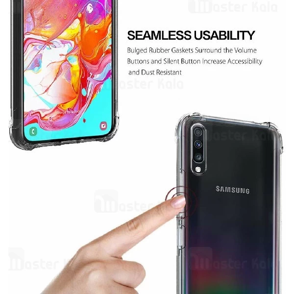 قاب ژله ای ضد ضربه سامسونگ Samsung Galaxy A70 / A70s Smtt ShockProof AirBag