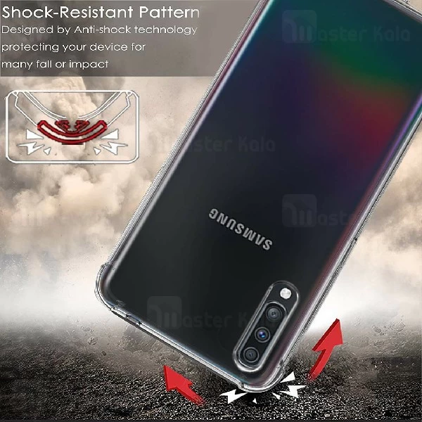 قاب ژله ای ضد ضربه سامسونگ Samsung Galaxy A70 / A70s Smtt ShockProof AirBag