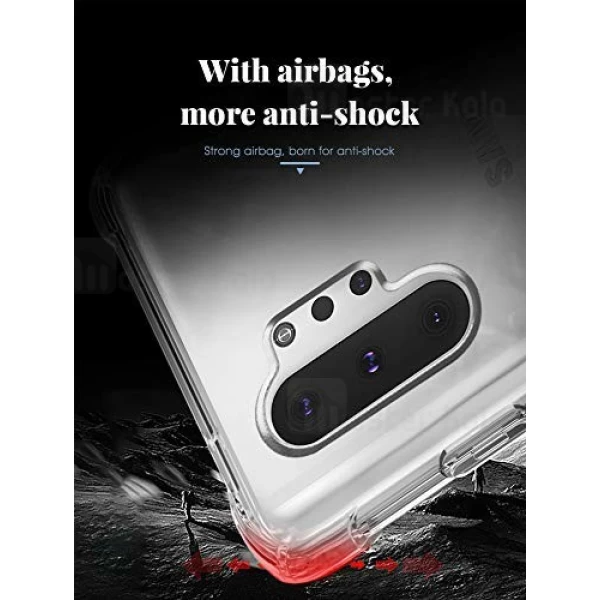 قاب ژله ای ضد ضربه سامسونگ Samsung Galaxy Note 10 Plus Smtt ShockProof AirBag