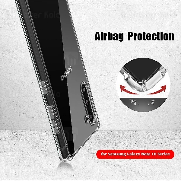 قاب ژله ای ضد ضربه سامسونگ Samsung Galaxy Note 10 Smtt ShockProof AirBag