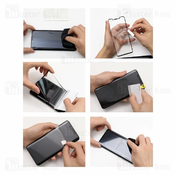 محافظ نانو Samsung Galaxy S20 Full-Screen Anti-Explosion Soft Screen Baseus SGSAS20-KR01 2 Pcs