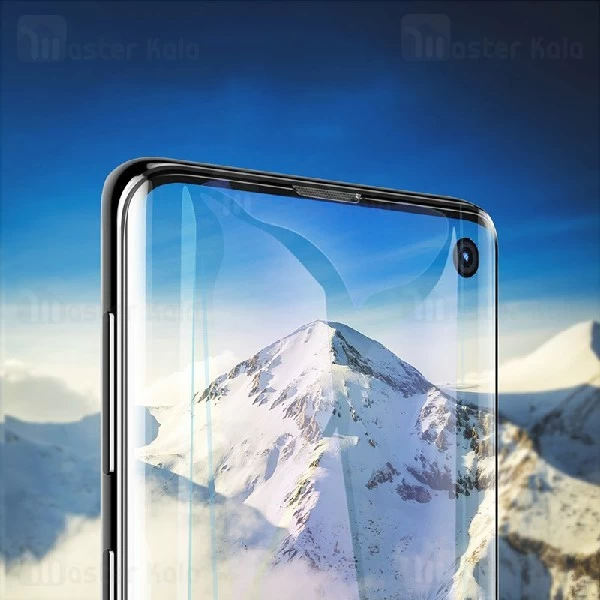 پک 2 تایی محافظ نانو تمام صفحه خمیده بیسوس سامسونگ Samsung Galaxy S10 Baseus SGSAS10-KR01