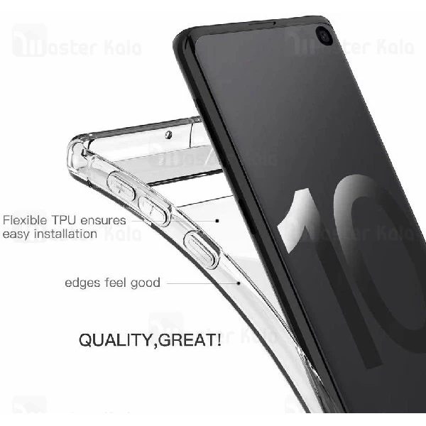 قاب ژله ای ضد ضربه سامسونگ Samsung Galaxy S10 Smtt ShockProof AirBag