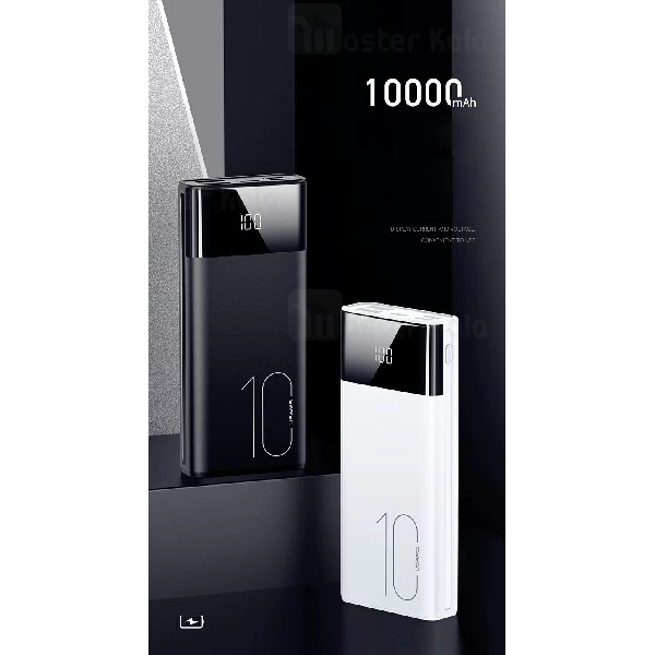 پاوربانک 10000 یوسمز Usams CD97 Dual USB Digital Display توان 2.1 آمپر
