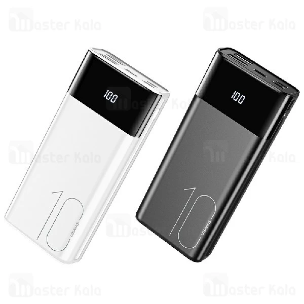 پاوربانک 10000 یوسمز Usams CD97 Dual USB Digital Display توان 2.1 آمپر