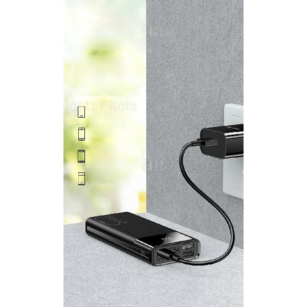 پاوربانک 10000 یوسمز Usams CD97 Dual USB Digital Display توان 2.1 آمپر