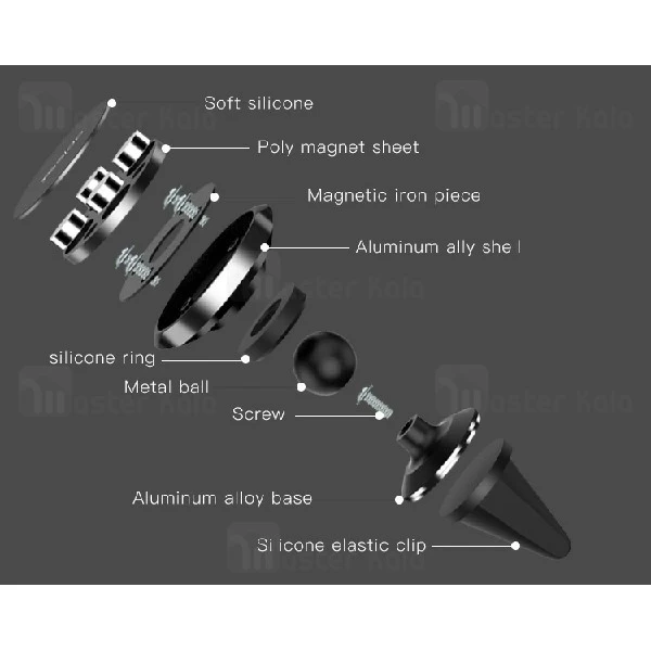 پایه نگهدارنده و هولدر آهنربایی یسیدو Yesido C49 Magnet Car Holder