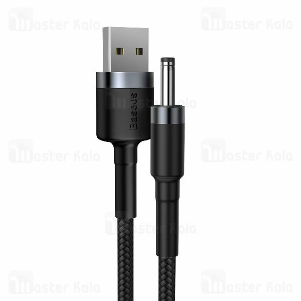 کابل شارژ سوزنی بیسوس Baseus Cafule USB To DC 3.5MM CADKLF-G1 توان 2 آمپر