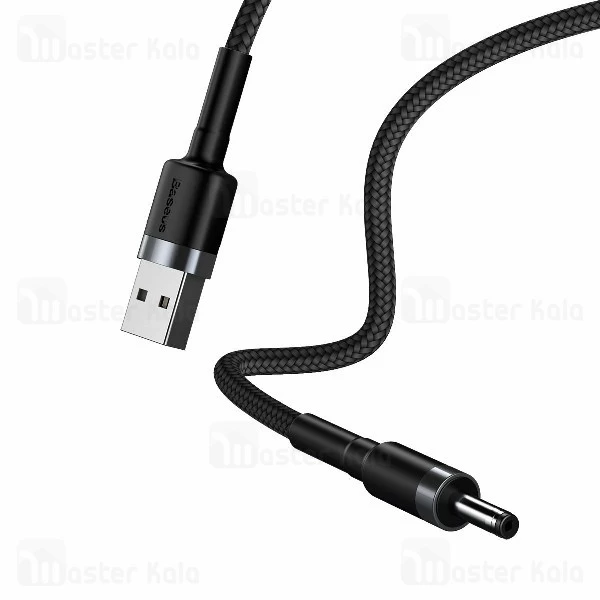 کابل شارژ سوزنی بیسوس Baseus Cafule USB To DC 3.5MM CADKLF-G1 توان 2 آمپر