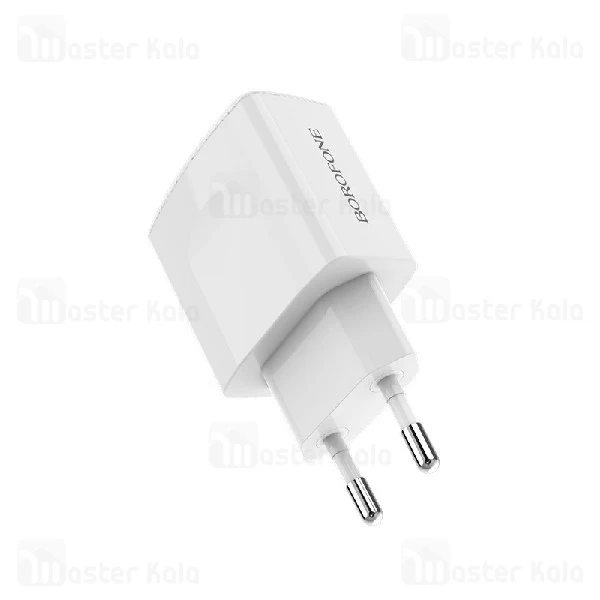 شارژر دیواری بروفون Borofone BA3A Dual USB Charger دارای کابل سه سر