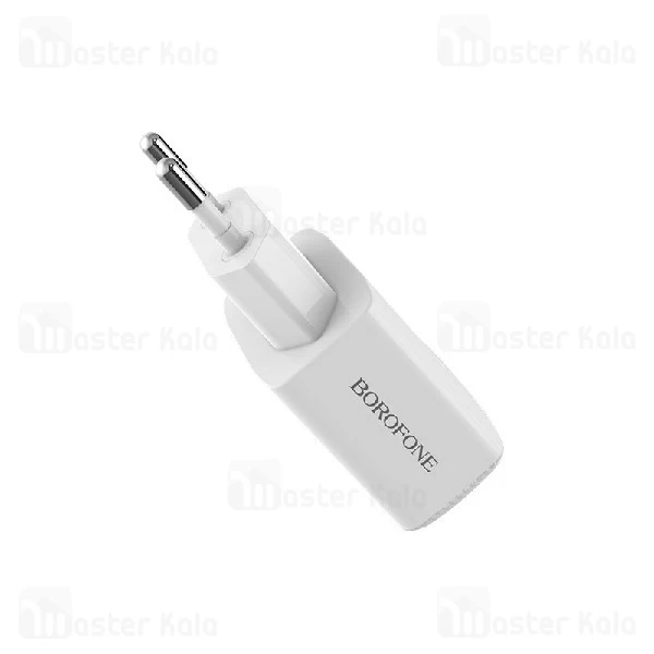 شارژر دیواری بروفون Borofone BA3A Dual USB Charger دارای کابل سه سر