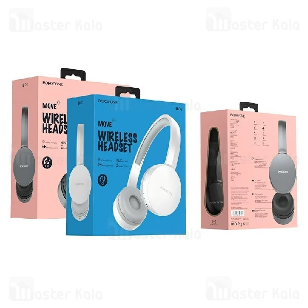 هدفون بلوتوث بروفون Borofone BO2 MOVE Wireless Headset