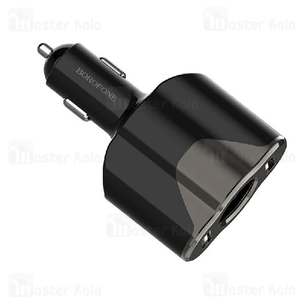 شارژر فندکی بروفون Borofone BZ7 Dual Port Car Charger توان 2.1 آمپر