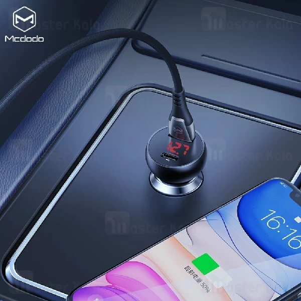 شارژر فندکی مک دودو Mcdodo CC-681 QC3.0 PD3.0 Car Charger توان 30 وات