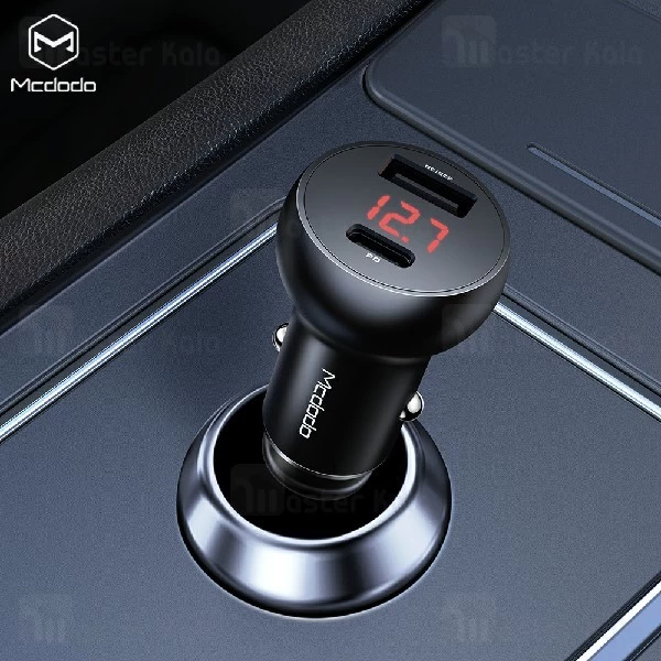 شارژر فندکی مک دودو Mcdodo CC-681 QC3.0 PD3.0 Car Charger توان 30 وات